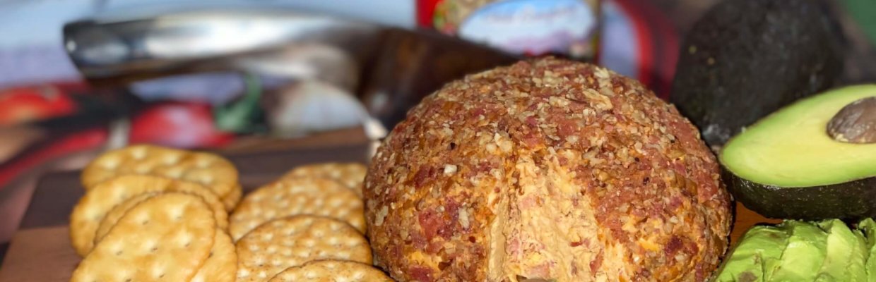Ol’ Gringo Red Chile Bacon Cheese Ball